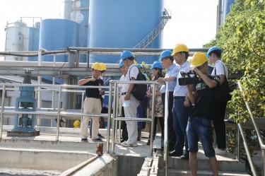 浙江省生态环境厅一行到莅临亿万28官网考察指导