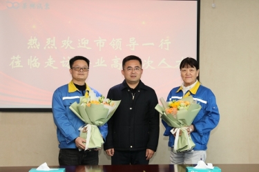新春送暖 政企同心 | 平湖市领导走访亿万28官网高层次人才、困难职工、劳动模范