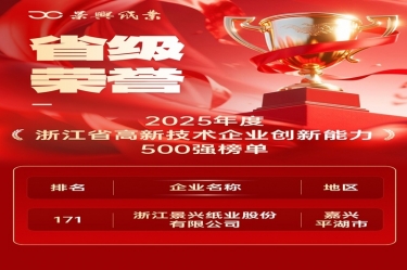 省级荣誉+1！亿万28官网上榜浙江省高新企业创新能力500强